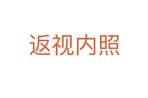 返視內(nèi)照