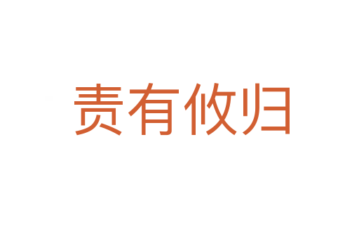 責(zé)有攸歸