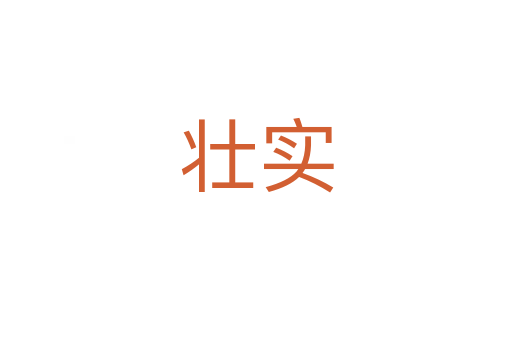 壯實(shí)