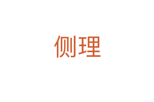 側(cè)理