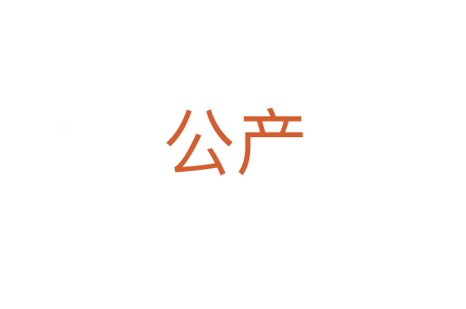 公產(chǎn)