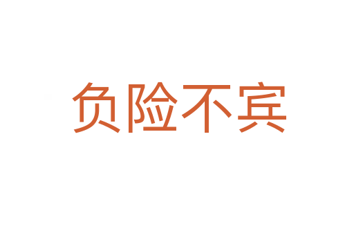 負(fù)險(xiǎn)不賓