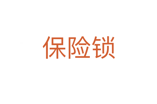 保險(xiǎn)鎖