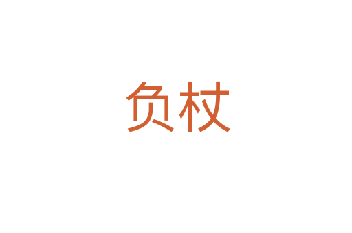 負(fù)杖