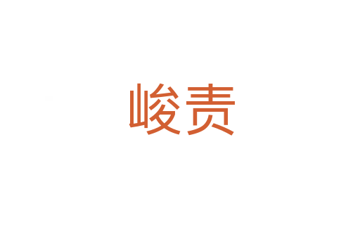 峻責(zé)