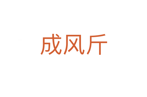 成風(fēng)斤