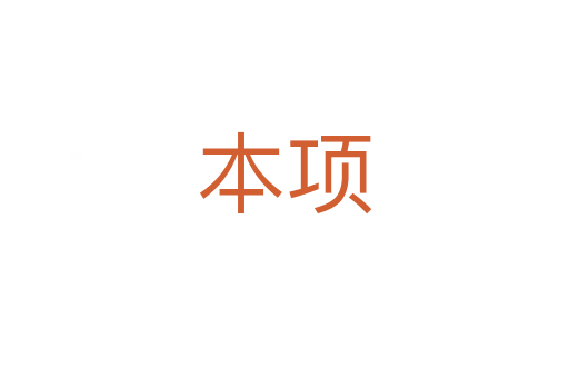 本項(xiàng)