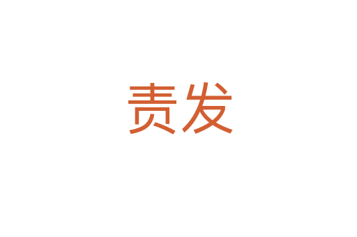 責(zé)發(fā)