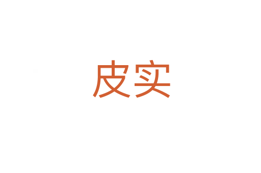 皮實