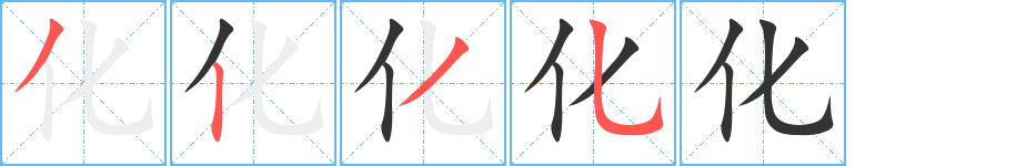 化的筆順?lè)植窖菔?>
					
                    <hr />
                    <h2>化的基本信息</h2>
                    <div   id=