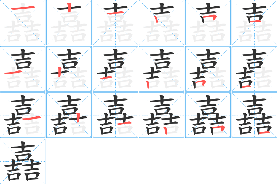 嚞的筆順?lè)植窖菔?>
					
                    <hr />
                    <h2>嚞的基本信息</h2>
                    <div   id=