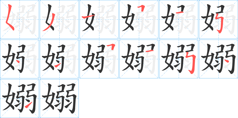 嫋的筆順?lè)植窖菔?>
					
                    <hr />
                    <h2>嫋的基本信息</h2>
                    <div   id=