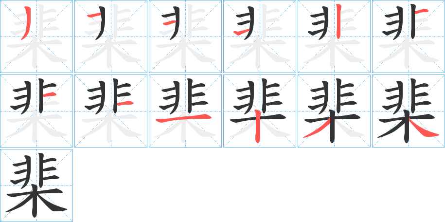 棐的筆順?lè)植窖菔?>
					
                    <hr />
                    <h2>棐的基本信息</h2>
                    <div   id=