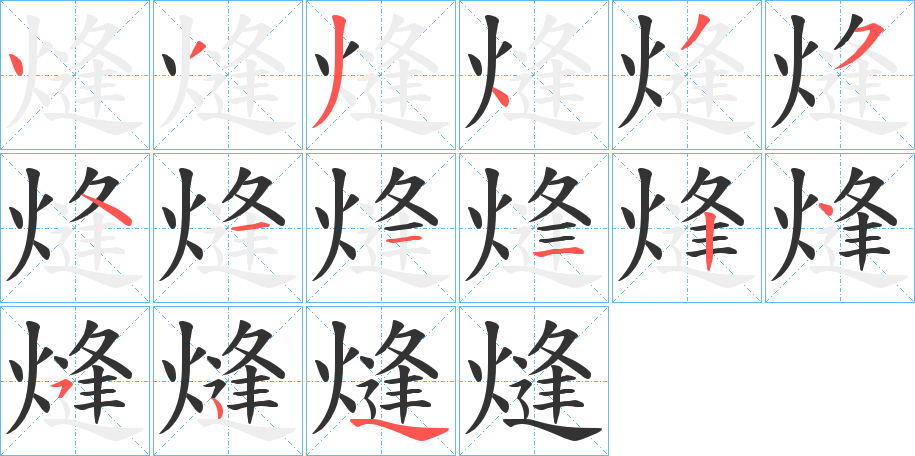 熢的筆順?lè)植窖菔?>
					
                    <hr />
                    <h2>熢的基本信息</h2>
                    <div   id=