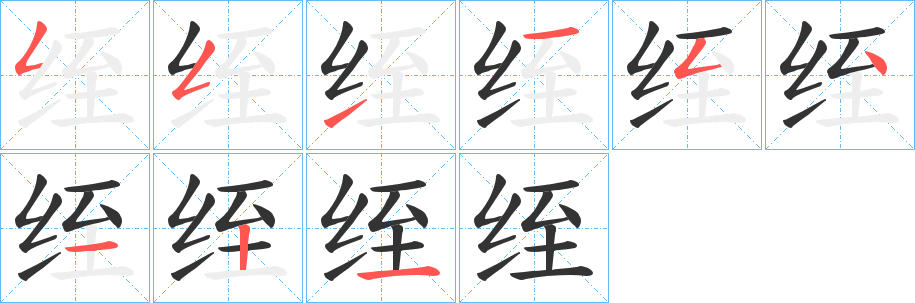 绖的筆順?lè)植窖菔?>
					
                    <hr />
                    <h2>绖的基本信息</h2>
                    <div   id=