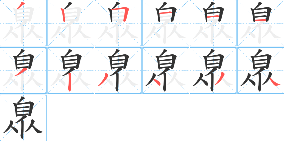 臮的筆順?lè)植窖菔?>
					
                    <hr />
                    <h2>臮的基本信息</h2>
                    <div   id=