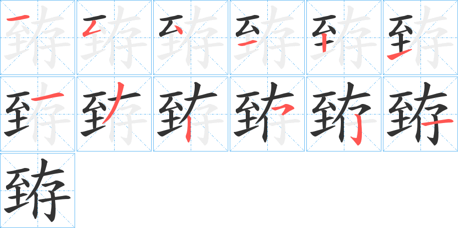 臶的筆順?lè)植窖菔?>
					
                    <hr />
                    <h2>臶的基本信息</h2>
                    <div   id=