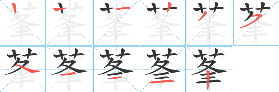 莑的筆順?lè)植窖菔?>
					
                    <hr />
                    <h2>莑的基本信息</h2>
                    <div   id=