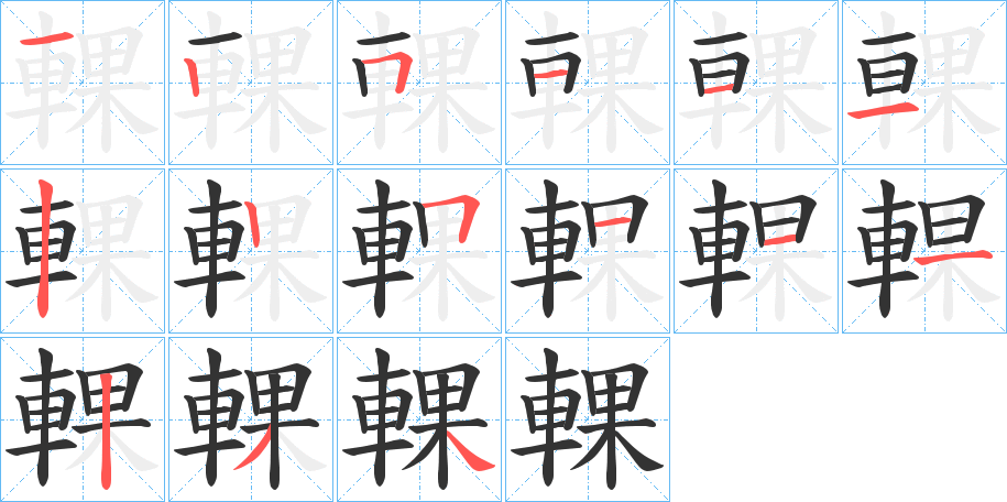 輠的筆順?lè)植窖菔?>
					
                    <hr />
                    <h2>輠的基本信息</h2>
                    <div   id=