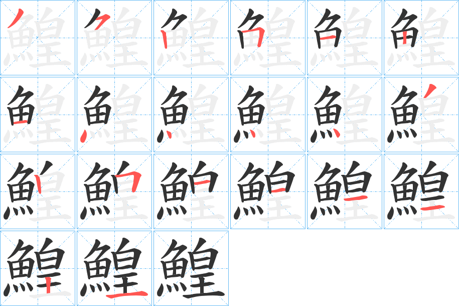 鰉的筆順?lè)植窖菔?>
					
                    <hr />
                    <h2>鰉的基本信息</h2>
                    <div   id=